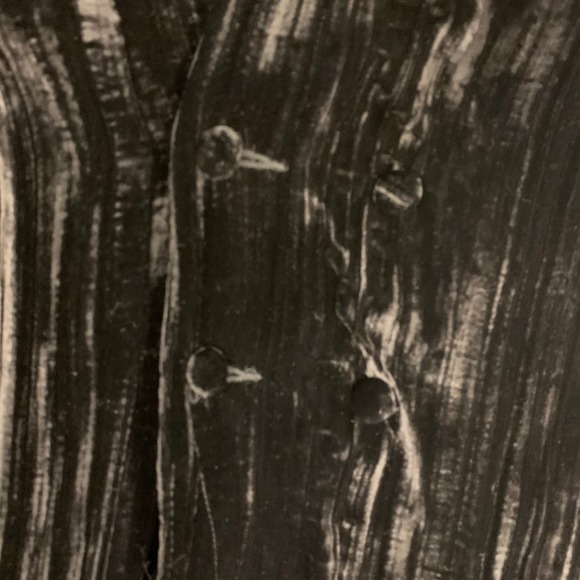 TopShop Black Crushed Velvet Blazer Jacket Cardigan Womens Small Size 6 - Picture 4 of 4